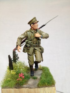 Sergeant, 2nd Battalion Suffolk Regiment, Le Cateau 1914